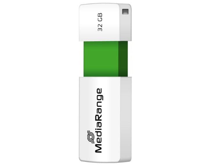 MediaRange USB 2.0 Flash Drive Color Edition 32GB (Green) (MR973)