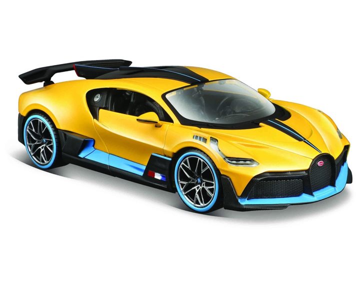 Maisto Μεταλλικό Αυτοκίνητο Bugatti Divo 1:24 Κίτρινο 48/31526 YL