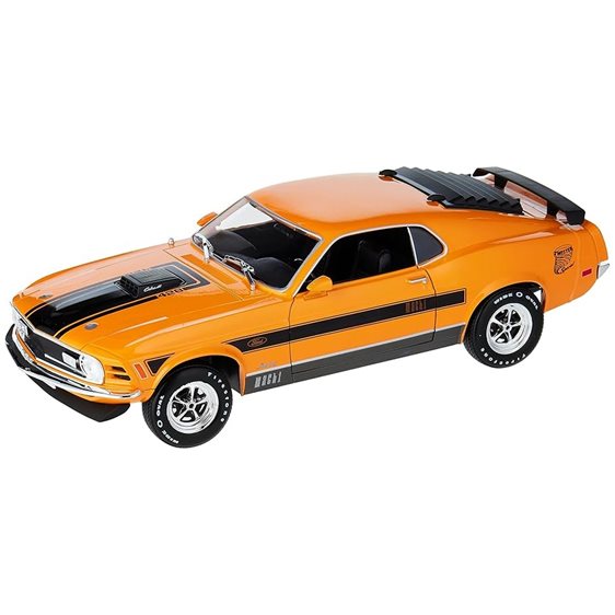 Maisto 1:18 Special Edition 1970 Ford Mustang Mach 1, Orange 48/31453