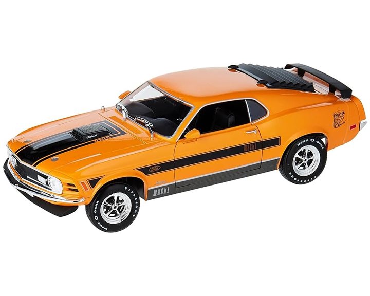 Maisto 1:18 Special Edition 1970 Ford Mustang Mach 1, Orange 48/31453