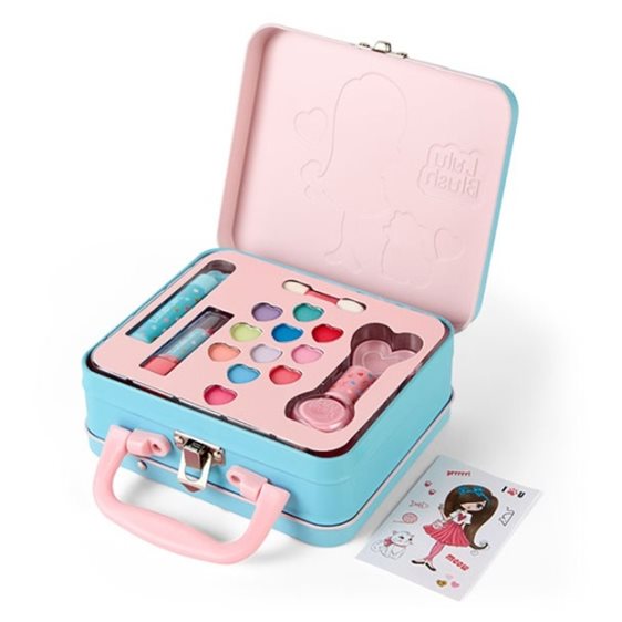 Lulu Blush Σετ Μακιγιαζ σε Μεταλλική Θήκη