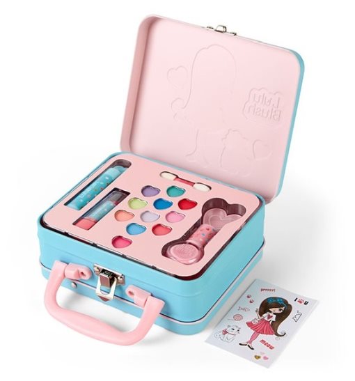 Lulu Blush Σετ Μακιγιαζ σε Μεταλλική Θήκη