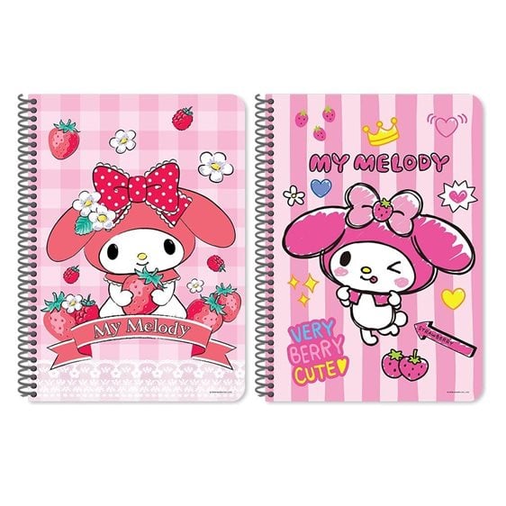 Τετράδιο Σπιράλ 17χ25 2θ 60φ My Melody 000490295