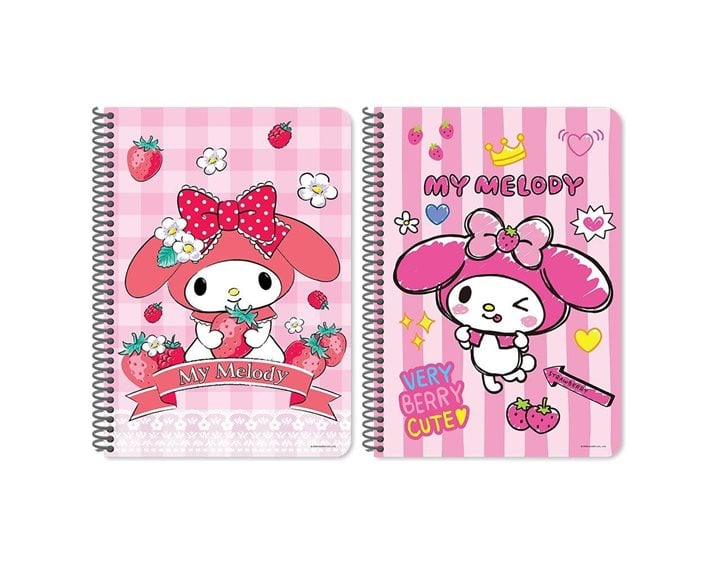 Τετράδιο Σπιράλ 17χ25 2θ 60φ My Melody 000490295