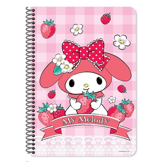 Τετράδιο Σπιράλ 17χ25 2θ 60φ My Melody 000490295
