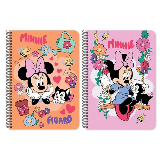 Τετράδιο Σπιράλ 17χ25 2θ 60φ Minnie 000565848