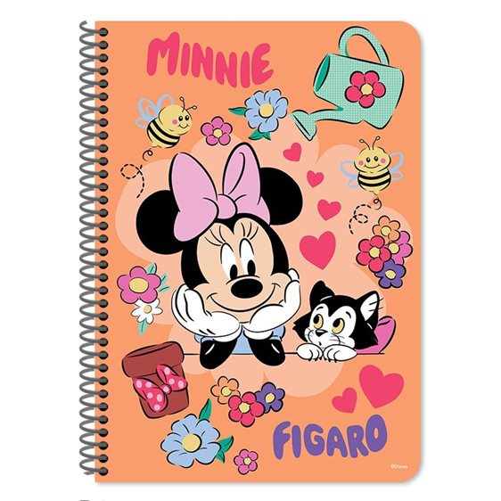 Τετράδιο Σπιράλ 17χ25 2θ 60φ Minnie 000565848