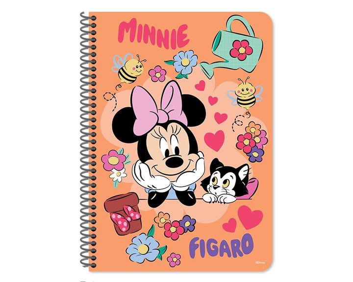 Τετράδιο Σπιράλ 17χ25 2θ 60φ Minnie 000565848