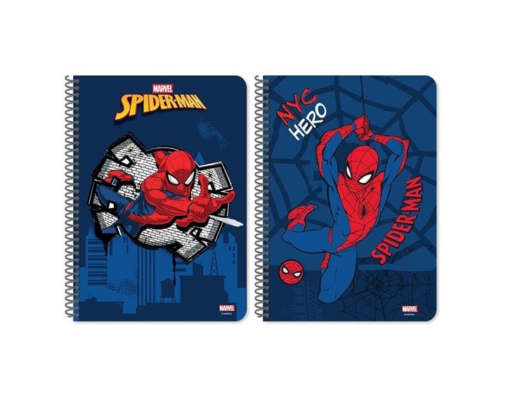Τετράδιο Σπιράλ 17χ25 2θ 60φ Spiderman 000508766