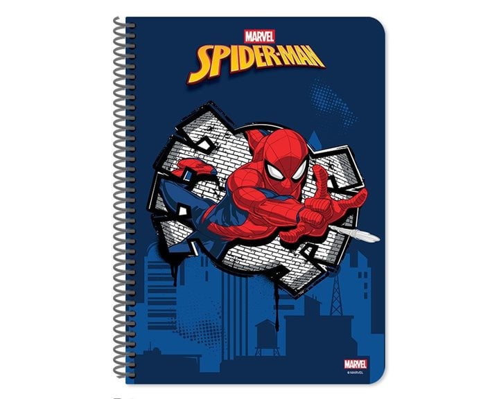 Τετράδιο Σπιράλ 17χ25 2θ 60φ Spiderman 000508766