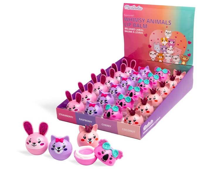Martinelia World Whimsy Animals Lip Balm