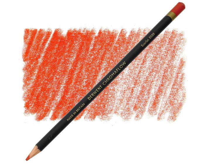 Derwent Μολύβι Chromaflow Scarlet 0500