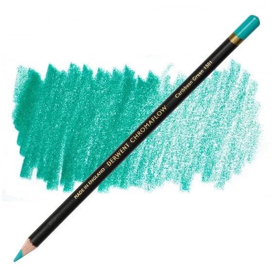 Derwent Μολύβι Chromaflow Caribbean Green 1501