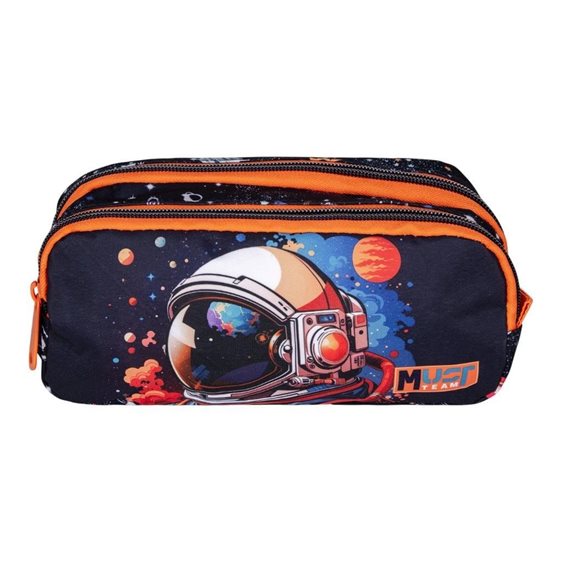 Κασετίνα Must Team Energy 2 Φερμουάρ 21x6x9cm Αστρονάυτης 000587196