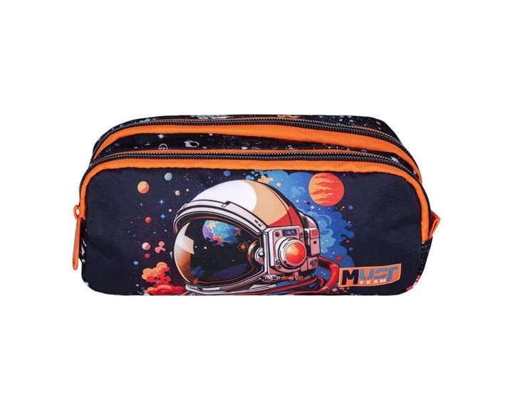 Κασετίνα Must Team Energy 2 Φερμουάρ 21x6x9cm Αστρονάυτης 000587196