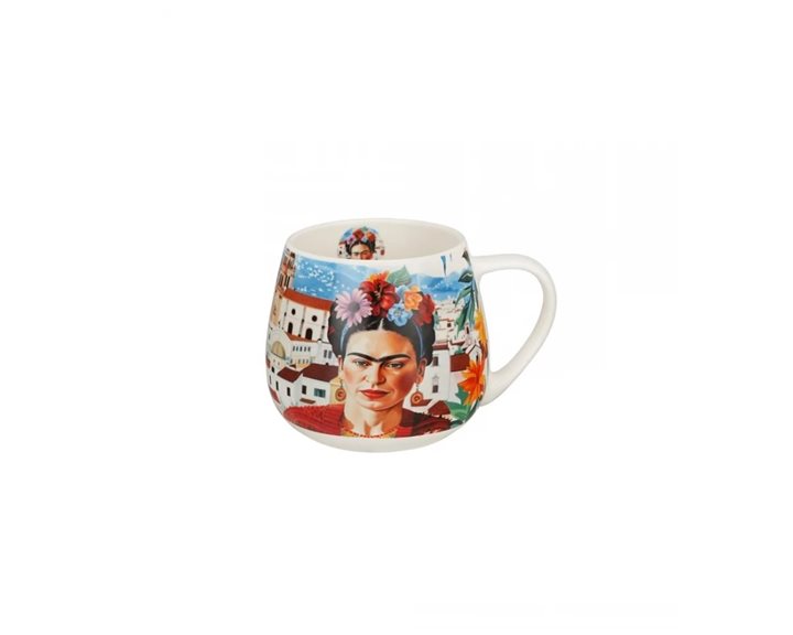 Πορσελάνινη κούπα Barrel 430ml Red Frida