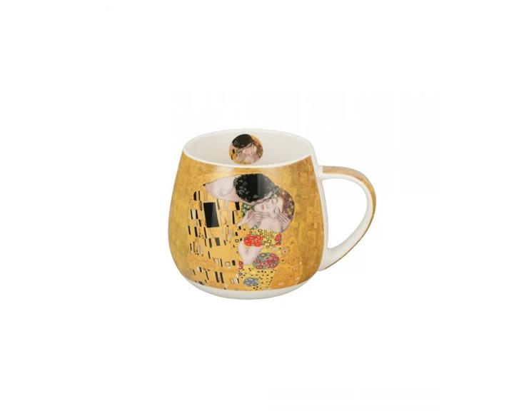 Πορσελάνινη κούπα Barrel 430ml The Kiss Gustav Klimt