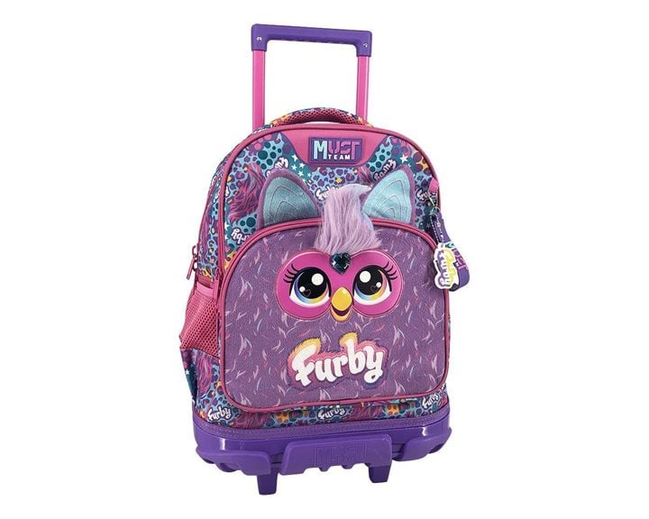 Τσάντα Τρόλεϊ Must Team 34x20x44cm 3 Θήκες Furby 000484507