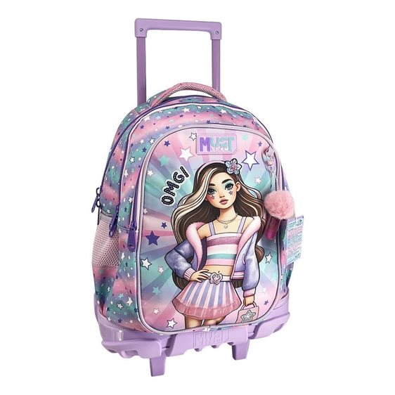 Τσάντα Τρόλεϊ Must Team 34x20x44cm 3 Θήκες Fashion Girl 000587227