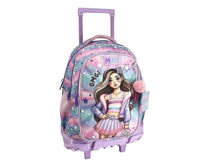 Τσάντα Τρόλεϊ Must Team 34x20x44cm 3 Θήκες Fashion Girl 000587227