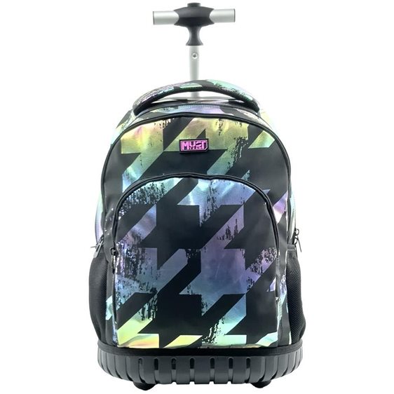 Τσάντα Τρόλεϊ Must Team 31x22x45cm 3 Θήκες Hologram Χρώματα 000587714