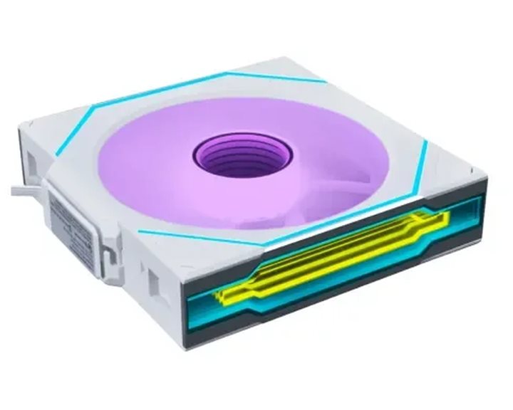 Lian Li UNI FAN INFINITY SL - Wireless - 140 - White - aRGB PWM Fan (1pcs) no controller