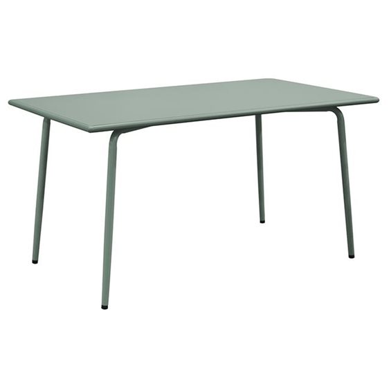 Brio Flat Τραπέζι-Pro Κήπου - Βεράντας, Μέταλλο Βαφή Sandy Green 5635C Ε548,3