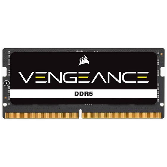 CORSAIR RAM SODIMM XMS5 16GB CMSX16GX5M1A5600C48, DDR5, 5600MHz, LATENCY 48-48-48-90, 1.1V, VENGEANCE, BLACK, LTW.