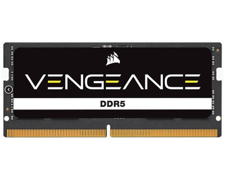 CORSAIR RAM SODIMM XMS5 16GB CMSX16GX5M1A5600C48, DDR5, 5600MHz, LATENCY 48-48-48-90, 1.1V, VENGEANCE, BLACK, LTW.