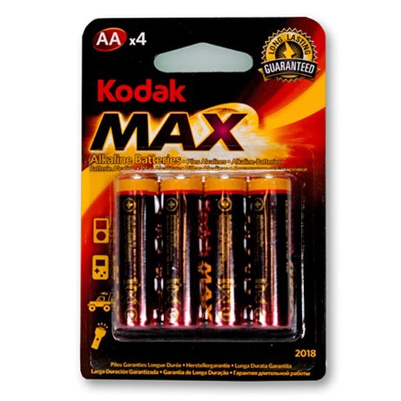 ΜΠΑΤΑΡΙΑ ΑΛΚΑΛΙΚΗ KODAK MAX 2AA 4ΤΕΜ.
