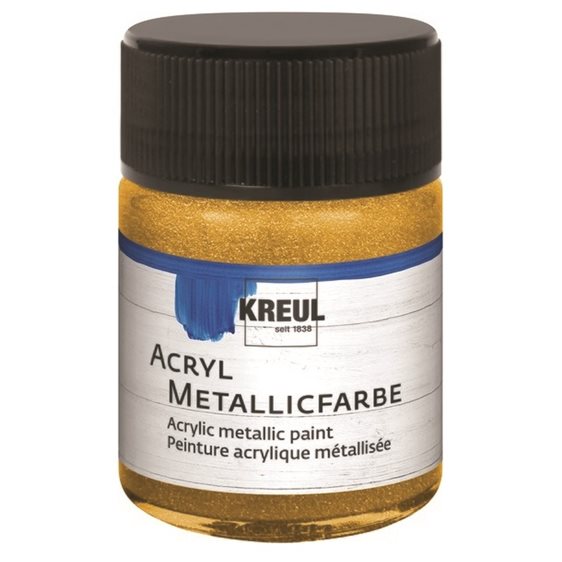 KEUL 50ML ΑΚΡΥΛΙΚΟ ΜΕΤΑΛΛΙΚΟ ΧΡΩΜΑ GOLD