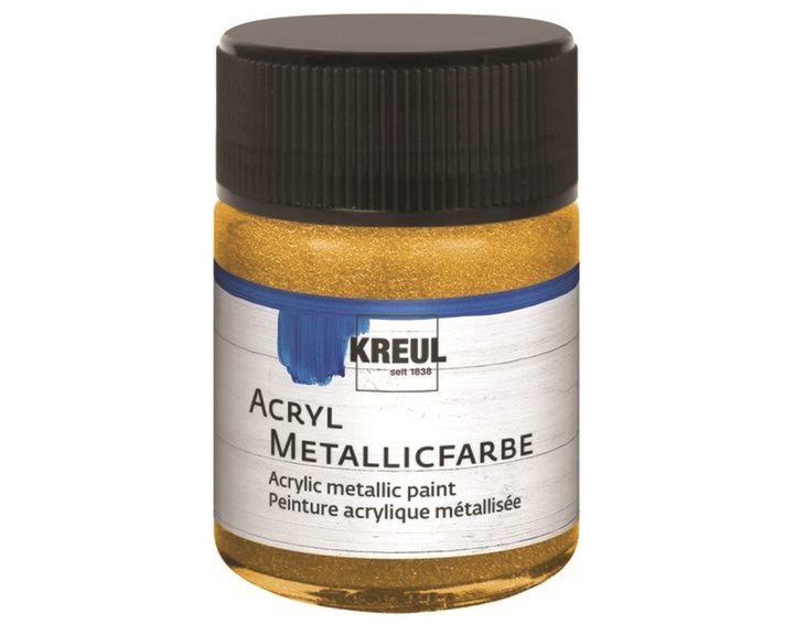 KEUL 50ML ΑΚΡΥΛΙΚΟ ΜΕΤΑΛΛΙΚΟ ΧΡΩΜΑ GOLD