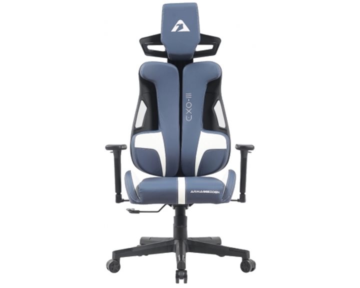 ARMAGGEDDON VEGAN LEATHER ERGONOMIC BACK GAMING CHAIR EXO III NAUTICAL