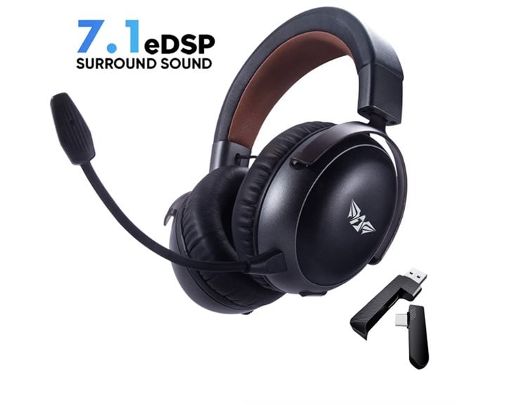 ARMAGGEDDON eDSP 7.1 SURROUND QUAD-MODE WIRELESS HEADSET ORION 7 DUNE