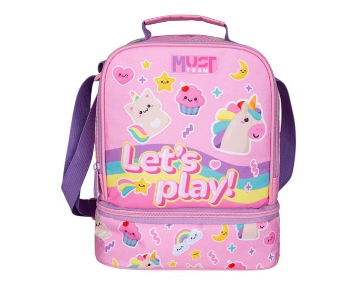 Τσαντάκι Φαγητού Ισοθερμικό Must Team 22x16x28  Let's Play 000587258
