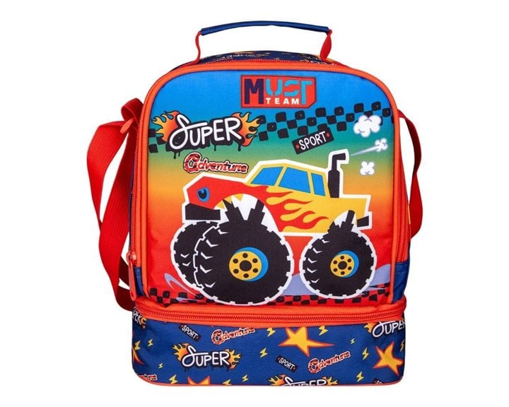 Τσαντάκι Φαγητού Ισοθερμικό Must Team 22x16x28  Monster Car 000587445