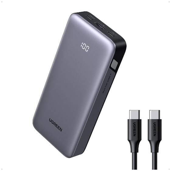 Power Bank 20000mAh PD 30W UGREEN PB532 55989B 3 Θέσεων Γκρι