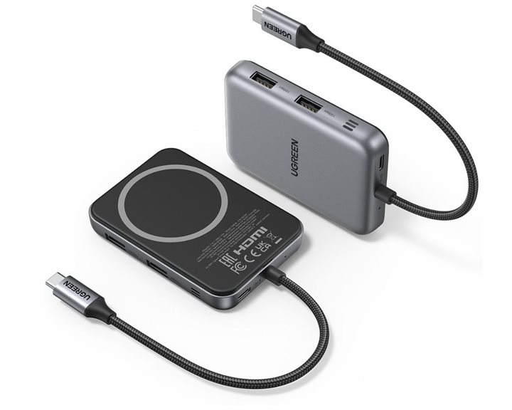 USB-C Docking Station 7 σε 1 UGREEN CM896 65759 Magnetic