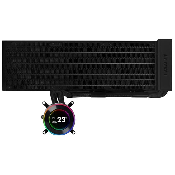 Lian Li HydroShift II LCD-C 360 No Fans Black - AIO CPU Liquid Cooler