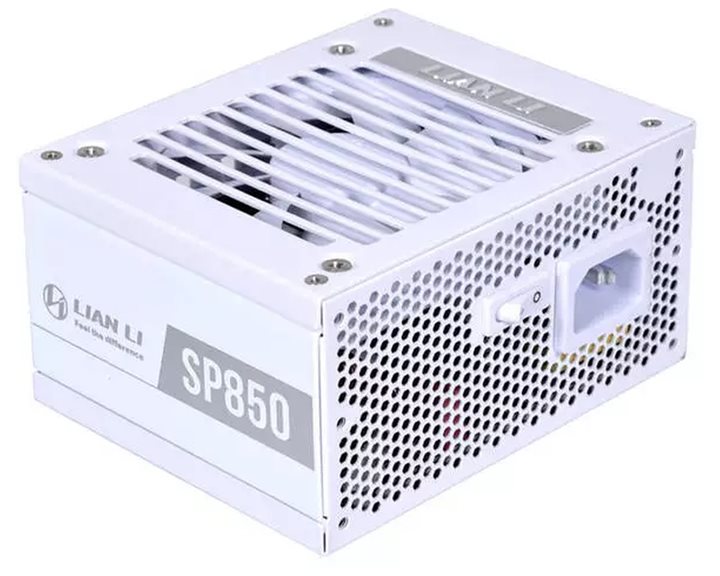 LIAN LI SP0850P White - 850W 80+ Platinum PSU - 10 Years Warranty - 12V-2x6 - Japanese Capacitors