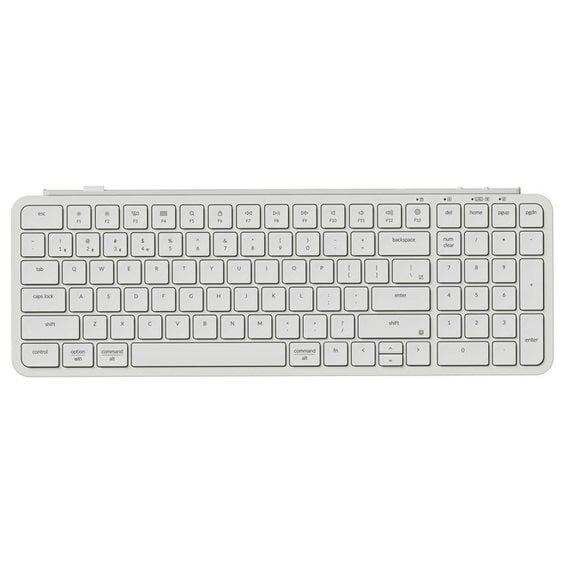 Keychron B2 Pro (B2P-K8) Ultraslim Mini Wireless BT Keyboard ZMK Online customize White 96% US Lay