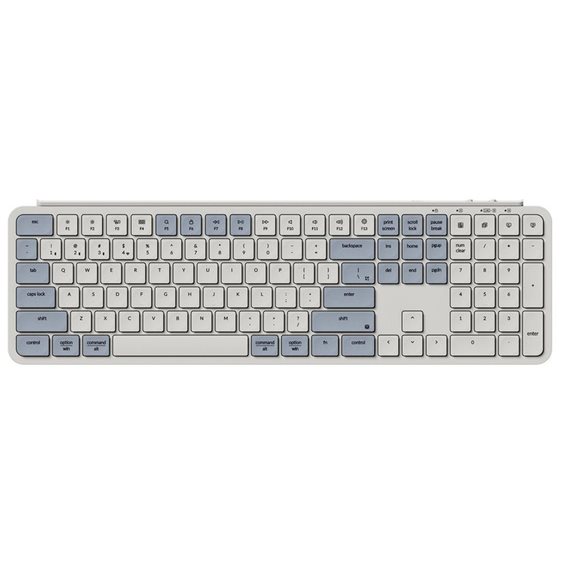 Keychron B6 Pro (B6P-K11) Ultraslim Wireless Keyboard ZMK Online customization - Retro Blue 100% US