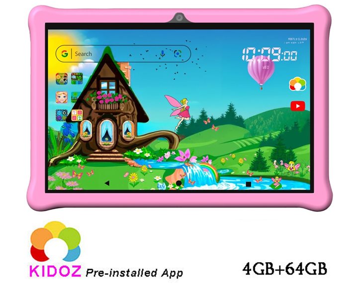 LAMTECH OCTA-CORE KID TABLET 10.1'  4GB+64GB ANDROID 14 BLUSH PINK FAIRYLAND