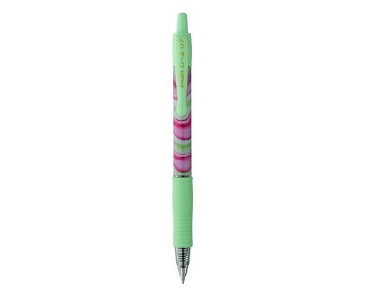 Pilot Στυλό G-2 0.7mm Flow Green Μαύρο Μελάνι