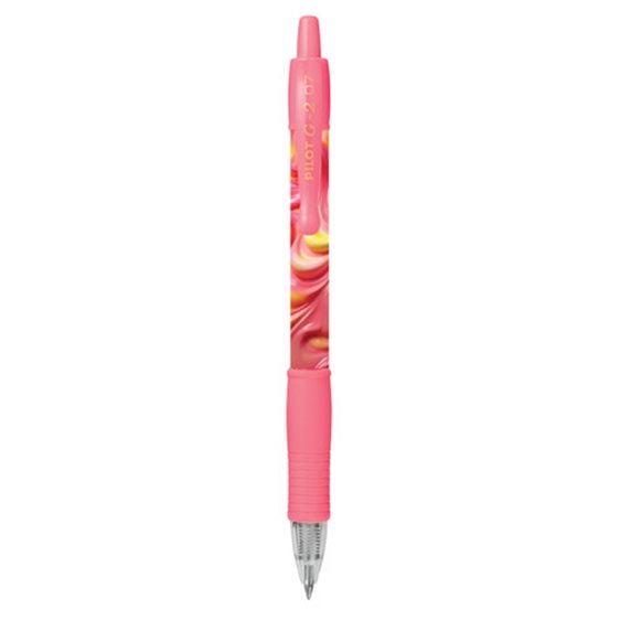 Pilot Στυλό G-2 0.7mm Flow Pink Μπλε Μελάνι