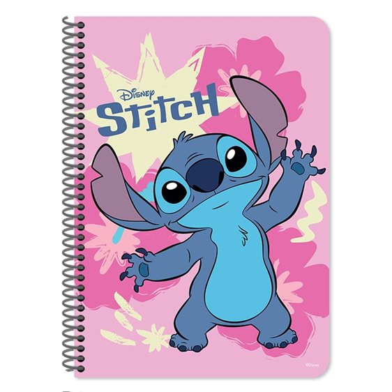 Τετράδιο Σπιράλ 17χ25 2θ 60φ Lilo & Stitch 000565850