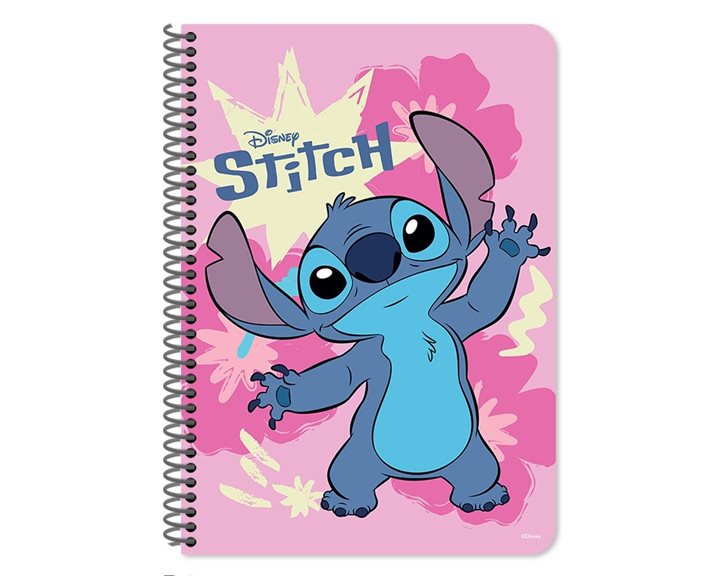 Τετράδιο Σπιράλ 17χ25 2θ 60φ Lilo & Stitch 000565850