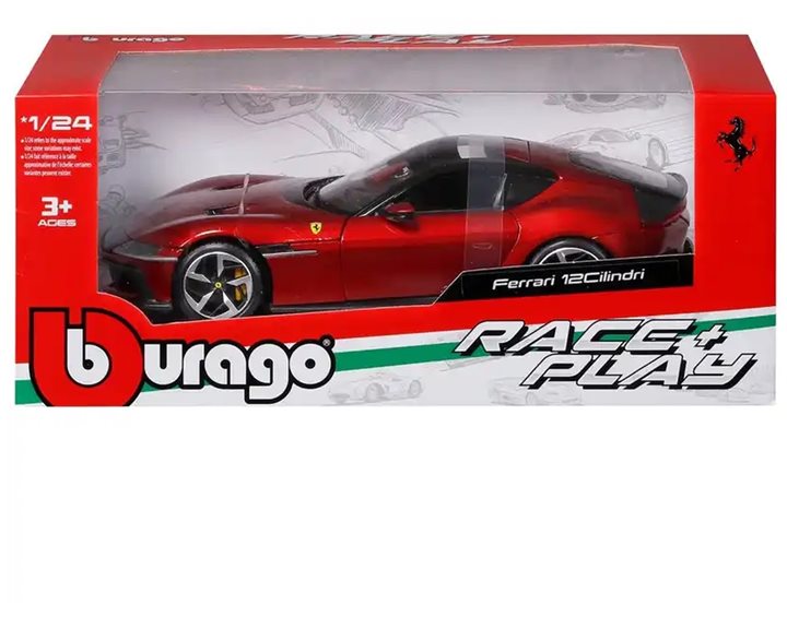 Burago 1/24 Ferrari 12 Cilindri Diecast Model 18/26033
