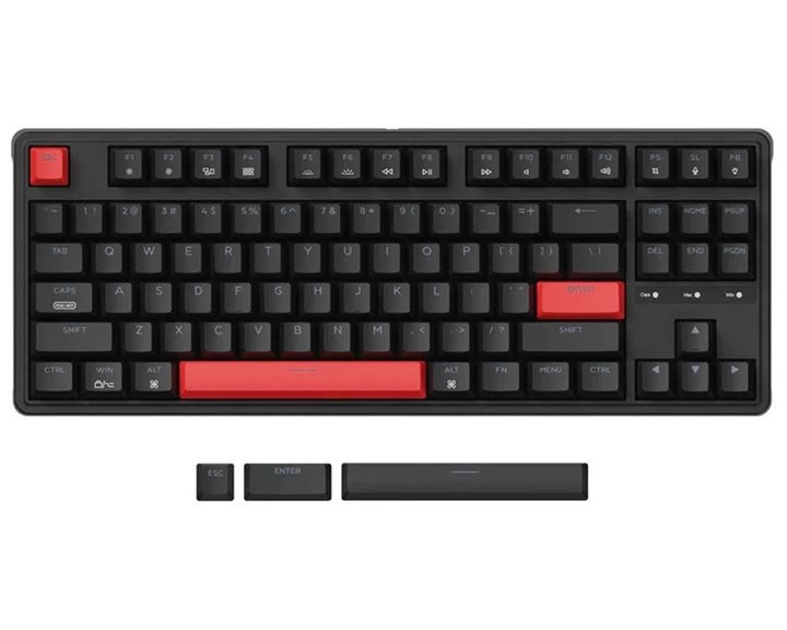 Keychron C3 Pro (C3P-A1) QMK/VIA Mechanical Red Switch 80% US Layout
