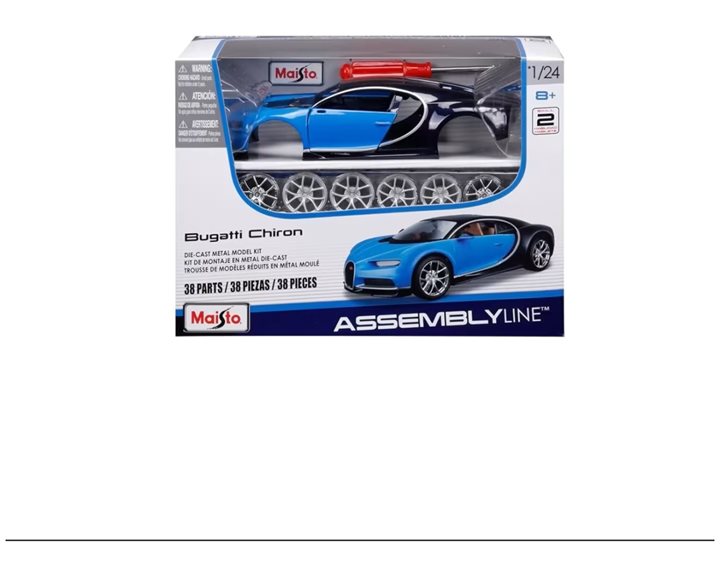 Maisto Maisto 1:24 Scale Assembly Line Bugatti Chiron Model Kit 48/39514